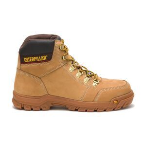 Cat Footwear Men's Outline St Work Boot, Honey, 12